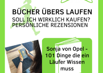 Buchrezension: Sonja von Opel – 101 Dinge die ein Läufer wissen muss